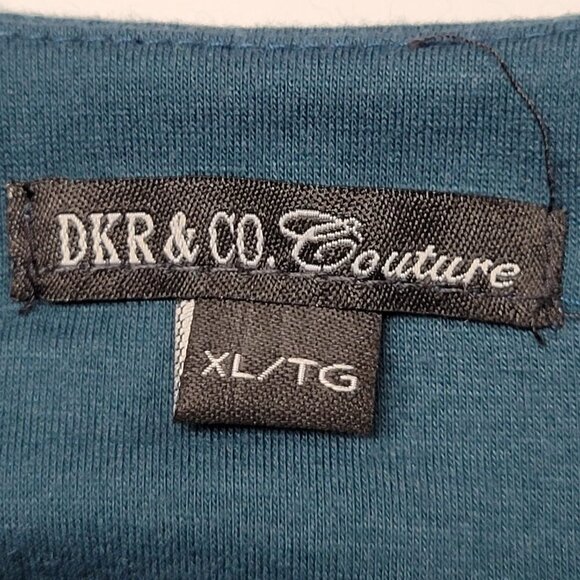 Blue Long Sleeve Top, Cowl Neck Comfy Loose Top - Size M, Size XL - NEW! - Picture 9 of 16